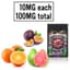Passion Fruit Orange Guava Gummies 10 Mg