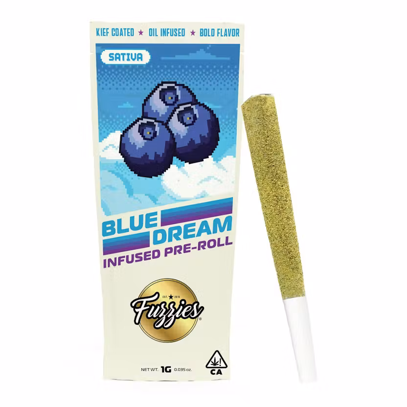 Blue Dream 1 Pack Infused Pre Rolls 1 Gram